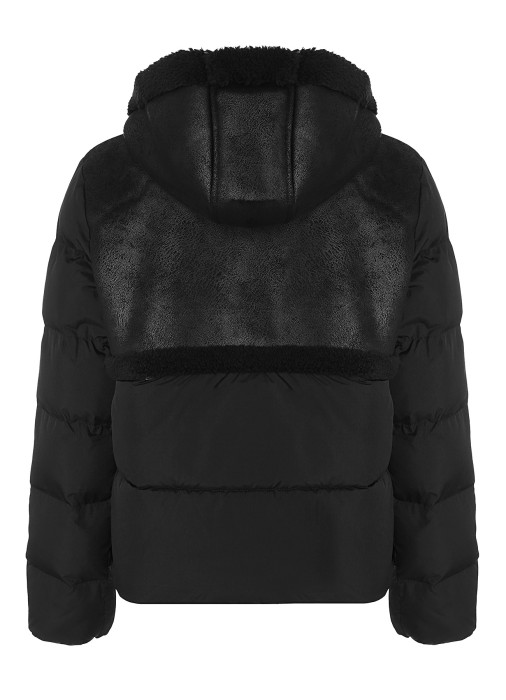 куртка женская еа7  из полиэстера спереди