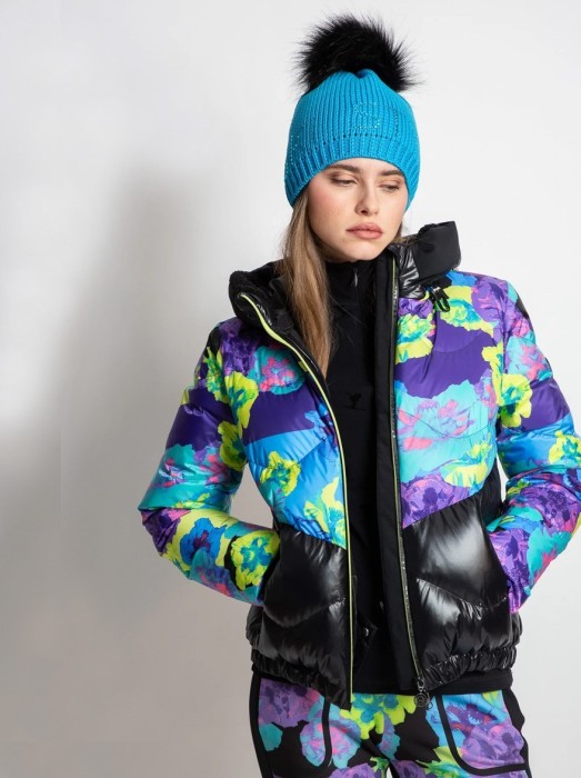 куртка женская г/л n print m.k.  от бренда sportalm вид слева