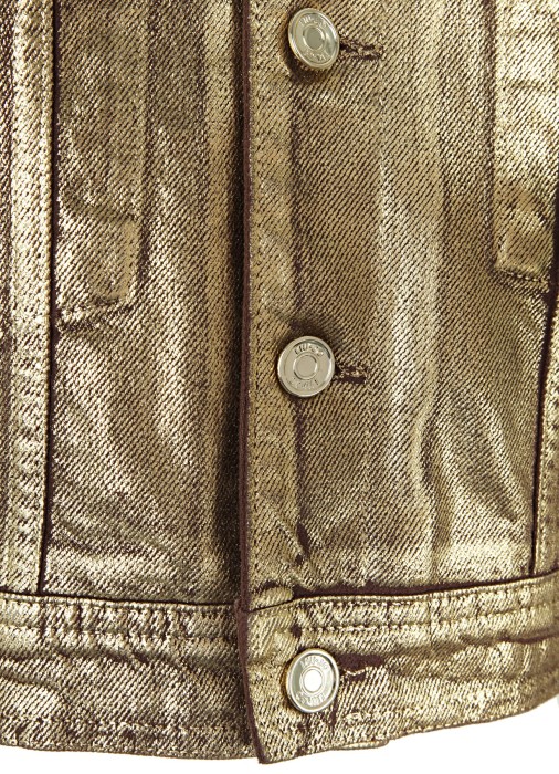 куртка женская gold denim  из хлопка спереди