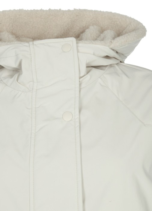 куртка женская reversible teddy  из шерсти спереди