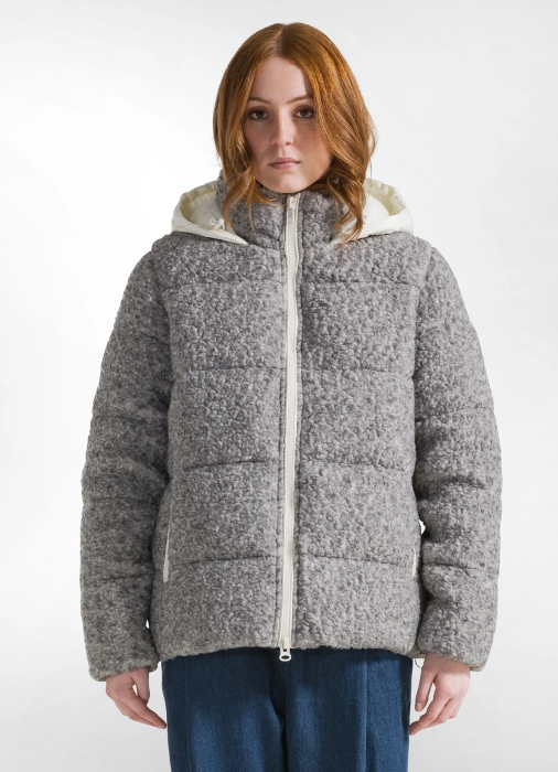 куртка женская шерстяная boucle' wooly  от бренда deha вид слева