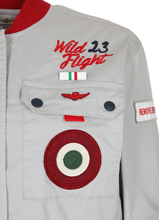 куртка женская wild flight 23  из хлопка спереди