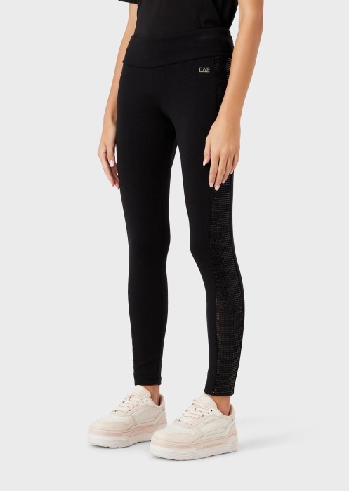 леггинсы женские leggings  из италии вид сбоку