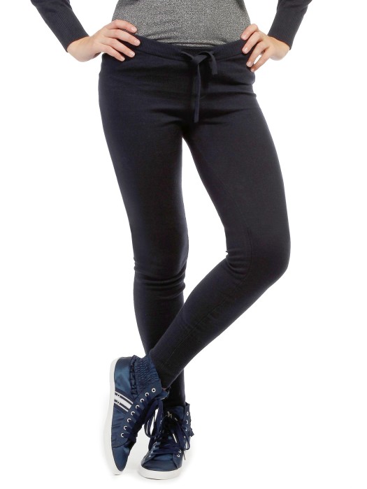 леггинсы женские  из хлопка спереди