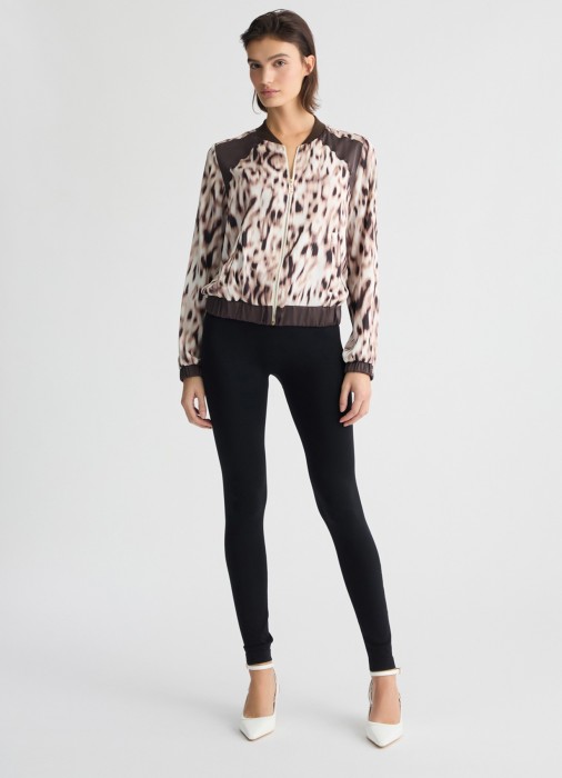 легинсы женские  из полиамида спереди