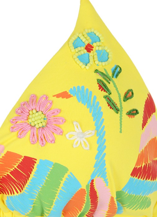 Товар желтого цвета с внутренней стороны