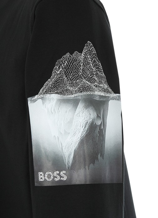 лонгслив мужской togn 2  от бренда boss вид слева