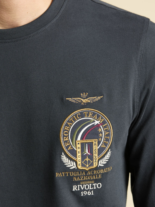 лонгслив мужской rivolto 1961  из италии вид сбоку