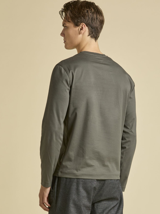 лонгслив мужской  от бренда aeronautica militare вид слева