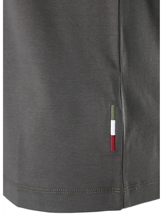 лонгслив мужской  из италии вид сбоку