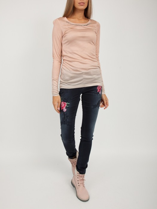 лонгслив женский soma  от бренда sportalm вид слева