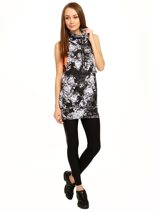 майка-туника женская без рукавов session funnel neck  от бренда casall вид слева