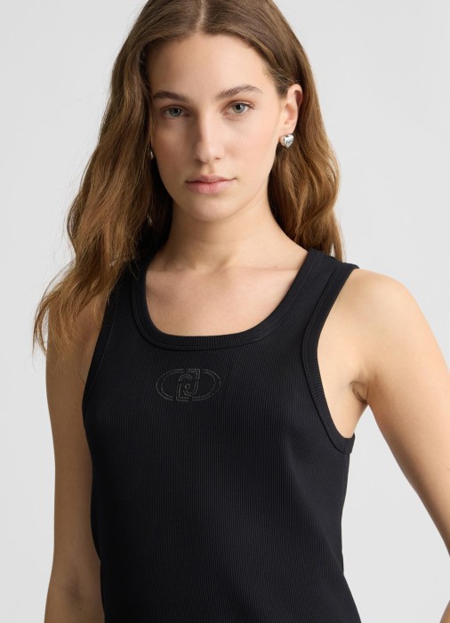 майка женская 3.0 t-shirt moda s/m  от бренда liu jo вид слева