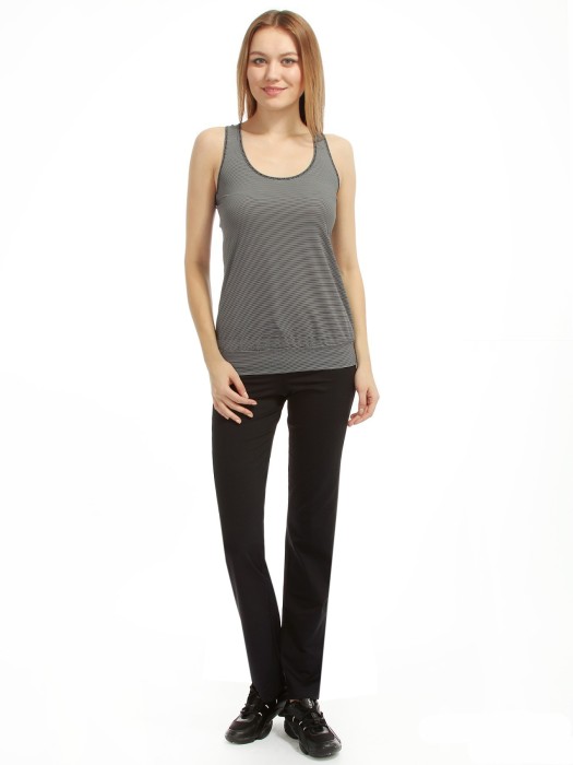 майка женская для фитнеса devotion loose cuff back  от бренда casall вид слева