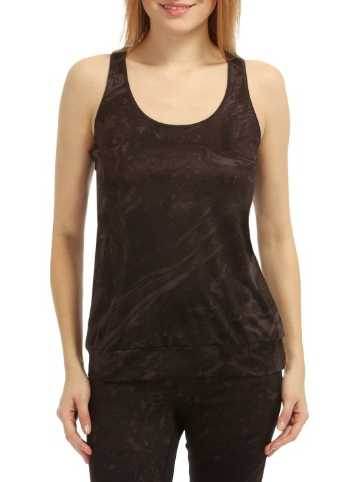 майка женская для фитнеса liquid loose cuff racerback  по цене 3200 руб вид справа