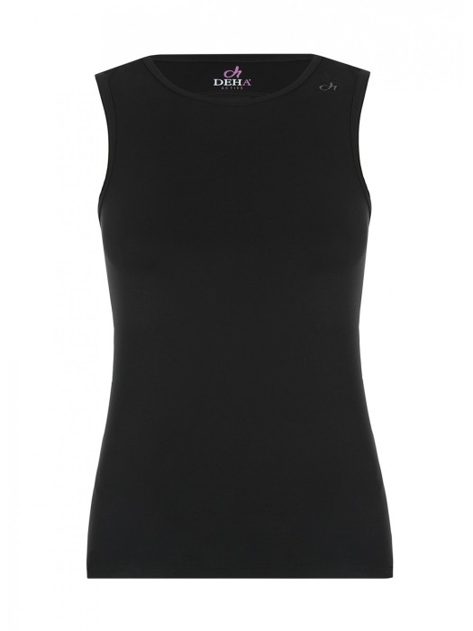 майка женская для фитнеса singlet  из полиамида спереди