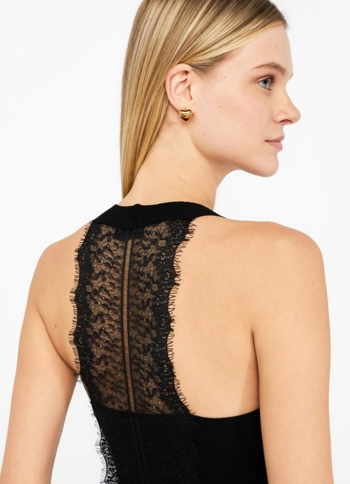 майка женская  из италии вид сбоку