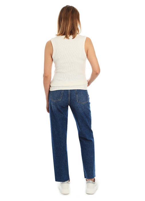 майка женская  из хлопка спереди