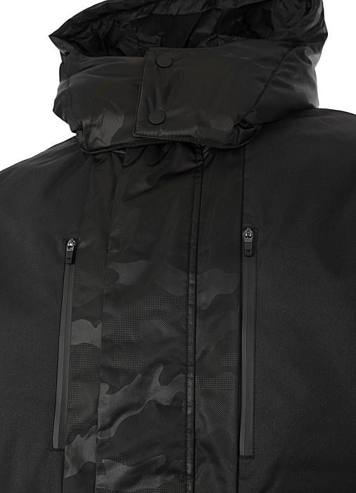 пальто мужское caban coat  из италии вид сбоку