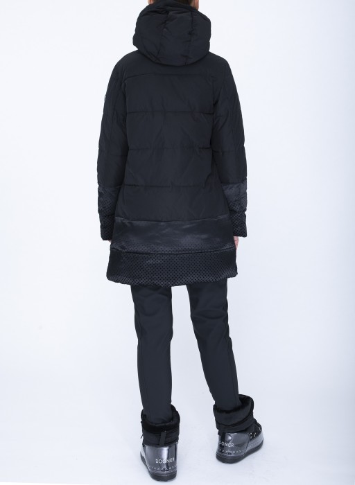 пальто женское caban coat  из италии вид сбоку