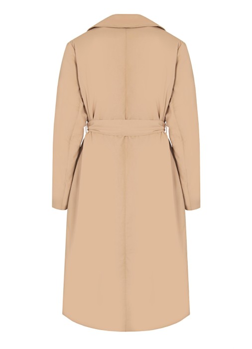 пальто женское enigma y black из италии вид сбоку