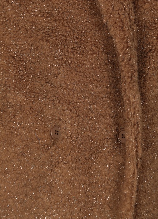 пальто женское lurex teddy coat  от бренда deha вид слева