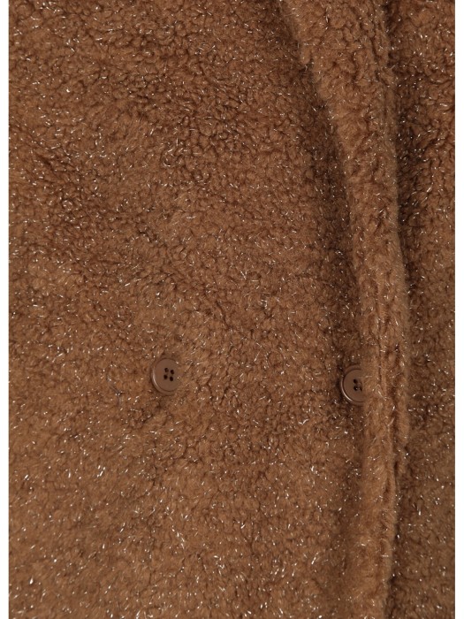 пальто женское lurex teddy coat  от бренда deha вид слева