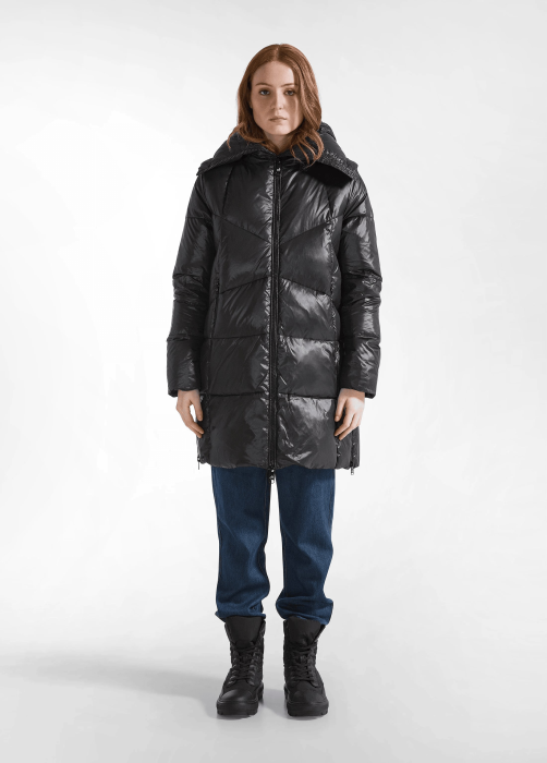 пальто женское midi-lenght  от бренда deha вид слева