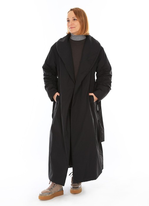 пальто женское  от бренда deha вид слева