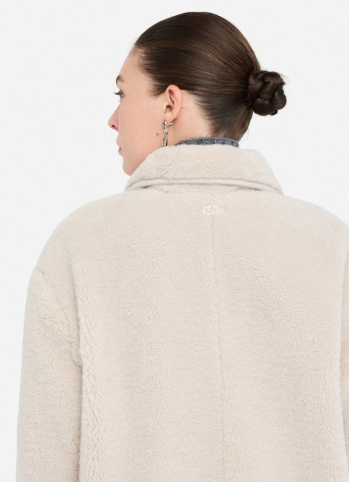 пальто женское  из италии вид сбоку