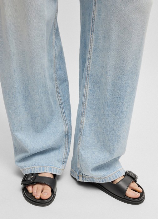 пантолеты женcкие freyah_slide_vcbk  из кожи спереди