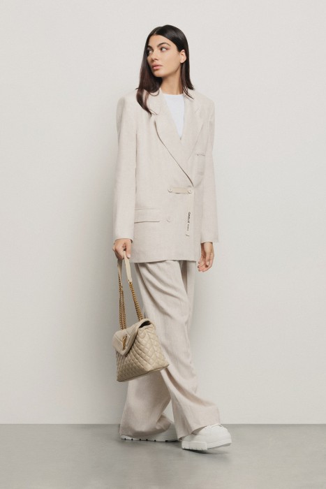 пиджак женский  от бренда gaelle paris вид слева