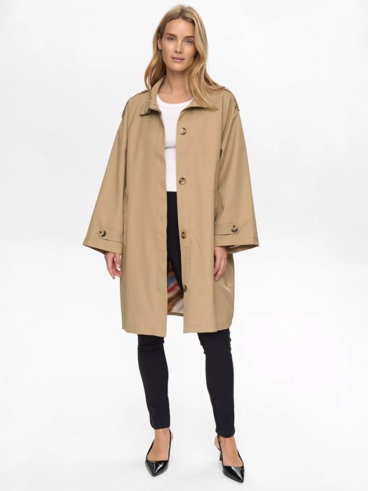 плащ женский florian  от бренда numph вид слева