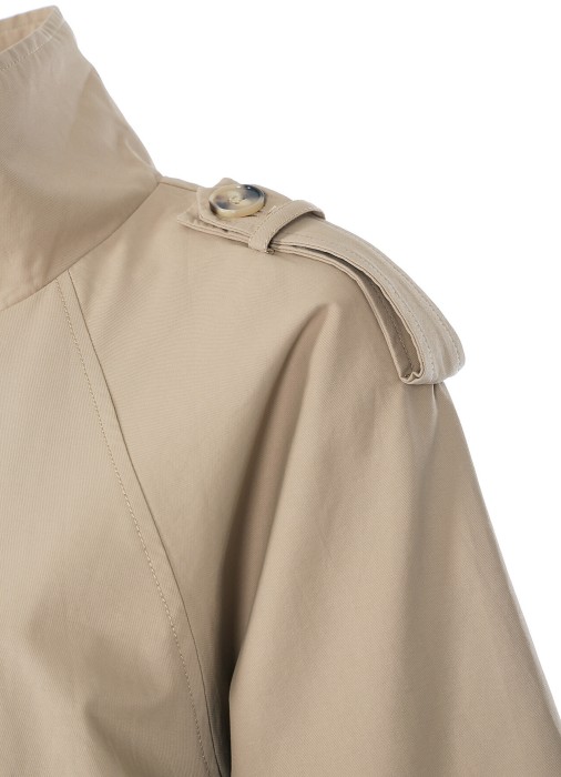 плащ женский florian  повседневного стиля с лицевой стороны