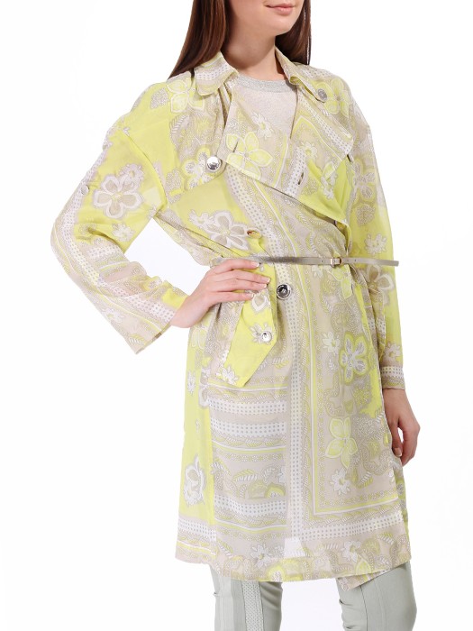 плащ женский из полупрозрачной ткани voyage  по цене 52000 руб вид справа