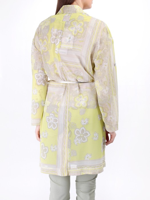 плащ женский из полупрозрачной ткани voyage  из австрии вид сбоку