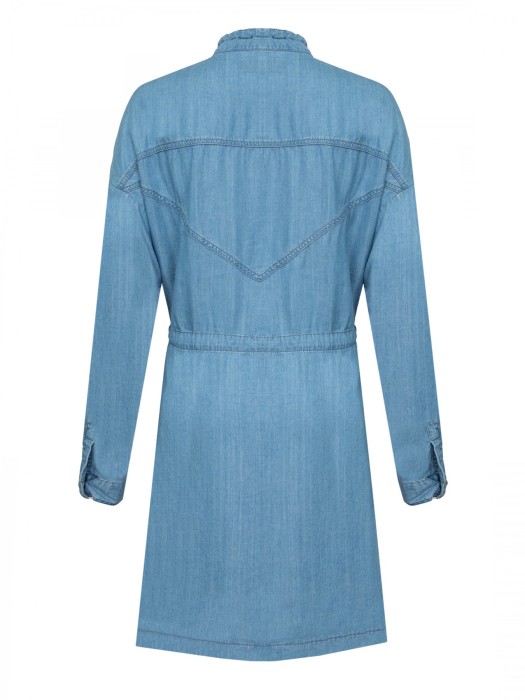 Товар синего цвета с внутренней стороны