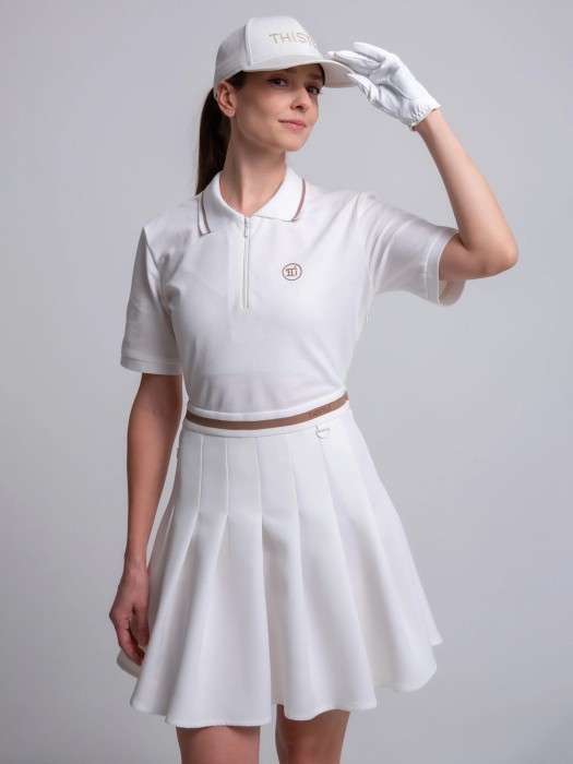 платье-поло женское  из дании вид сбоку