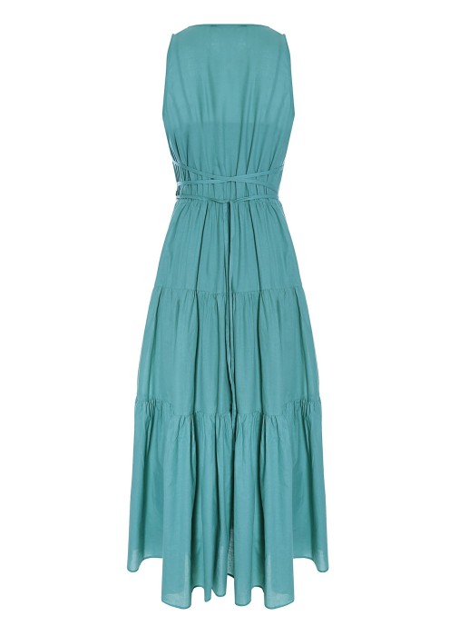 платье женское cedro  из хлопка спереди