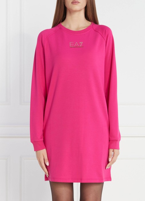 платье женское dress ea7 из италии вид сбоку