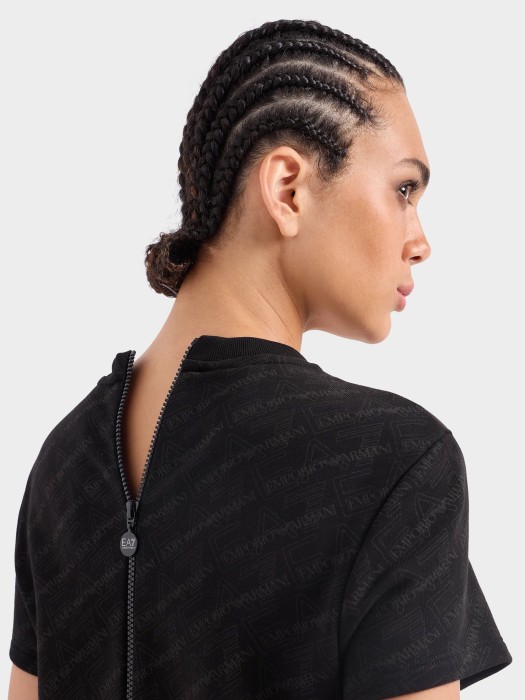 платье женское dress ea7 от бренда ea7 emporio armani вид слева