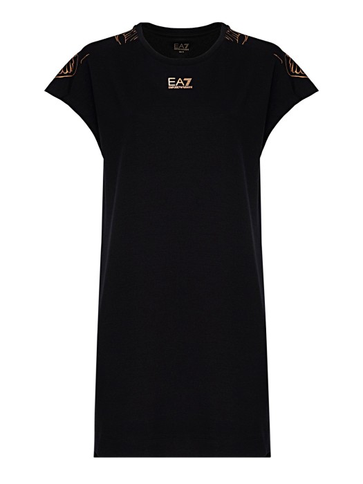 платье женское dress ea7 из италии вид сбоку