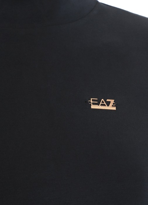 платье женское еа7  из полиэстера спереди