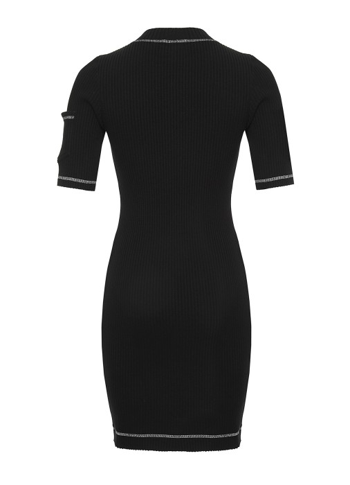 платье женское moschino jeans универсального стиля с лицевой стороны