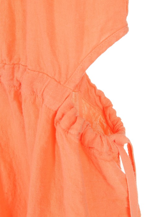 платье женское linen tie - cut dress  по цене 19120 руб вид справа