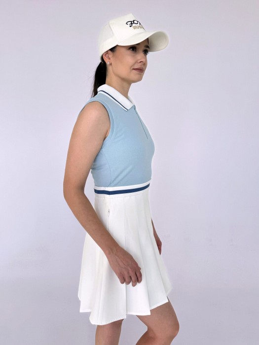 платье женское с воротником поло  по цене 15500 руб вид справа