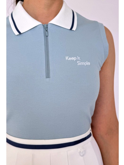 платье женское с воротником поло  из дании вид сбоку