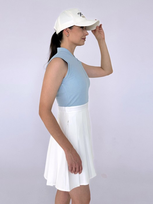 платье женское с воротником стойкой  от бренда thistle вид слева