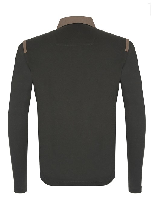 поло мужское 36th wing  из италии вид сбоку