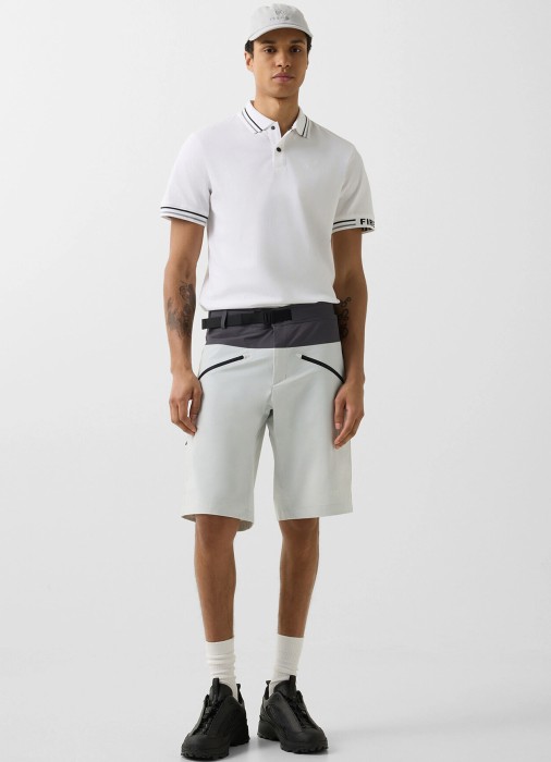 поло мужское arjan  из хлопка спереди